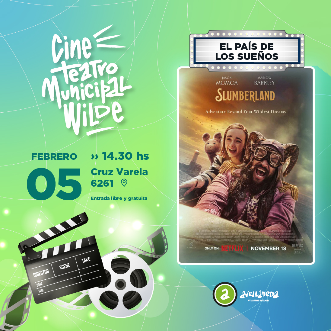 El país de los sueños Dom 5 Feb - 14:30