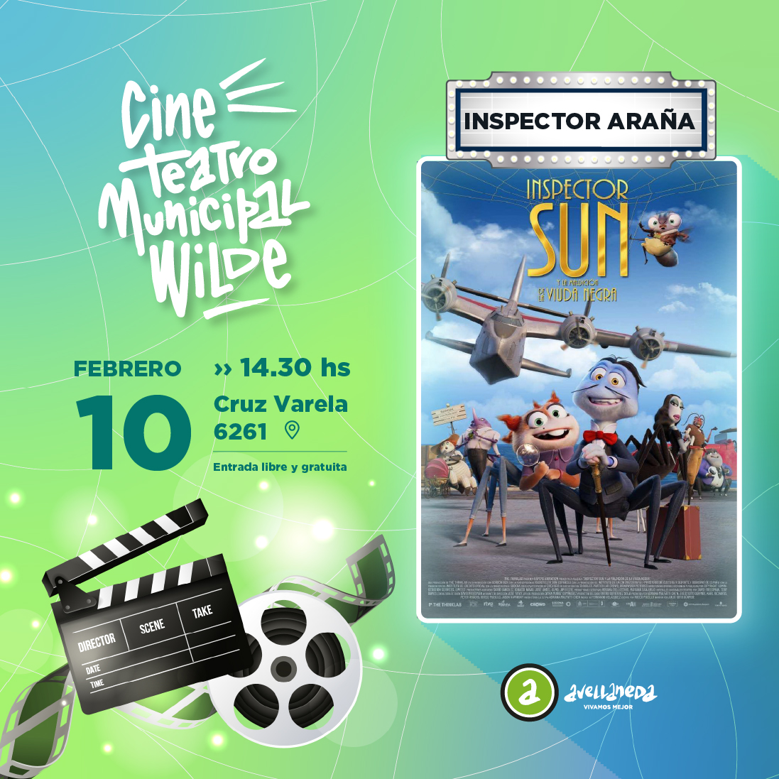 Inspector araña Vie 10 Feb - 14:30