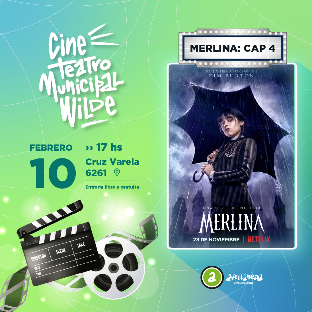 Merlina – Capítulo 4 Vie 10 Feb - 17:00