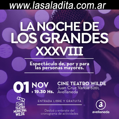 La Noche de los Grandes XXXVIII